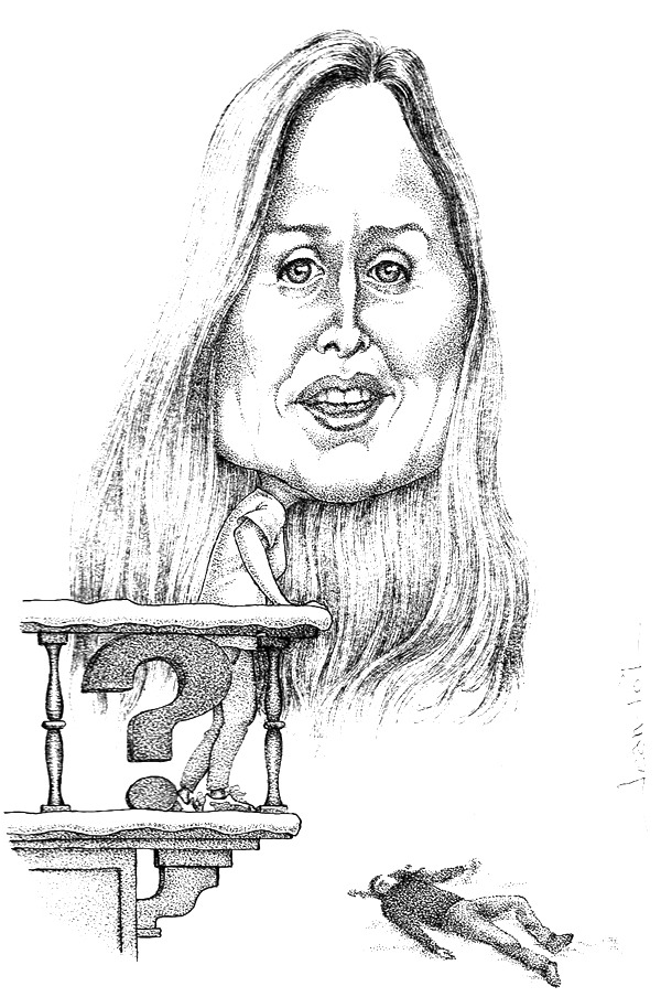 caricature de Justine Triet par Jean-Pol d. Franqueuil