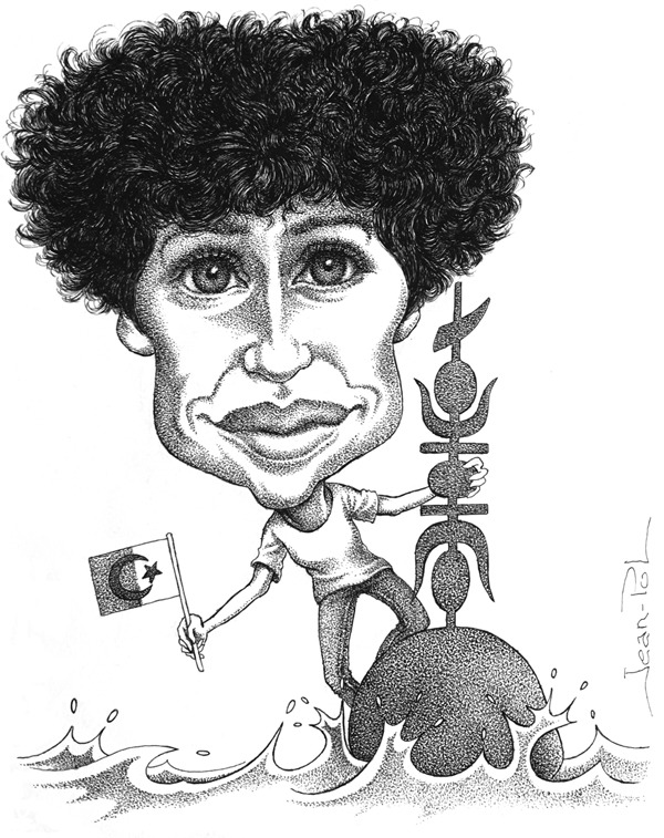 caricature de Alice Zeniter par Jean-Pol d. Franqueuil