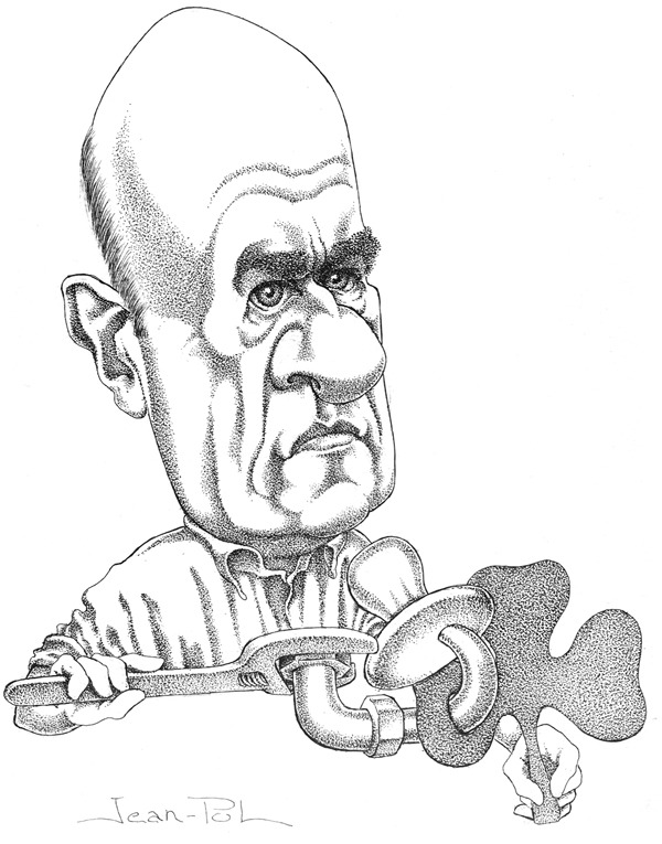 caricature de Kamel Daoud par Jean-Pol d. Franqueuil