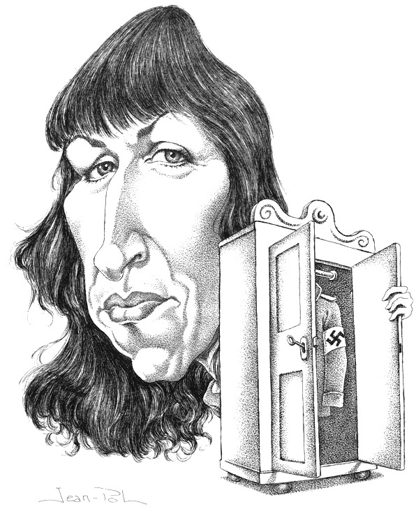 caricature de Vanessa Springora par Jean-Pol d. Franqueuil