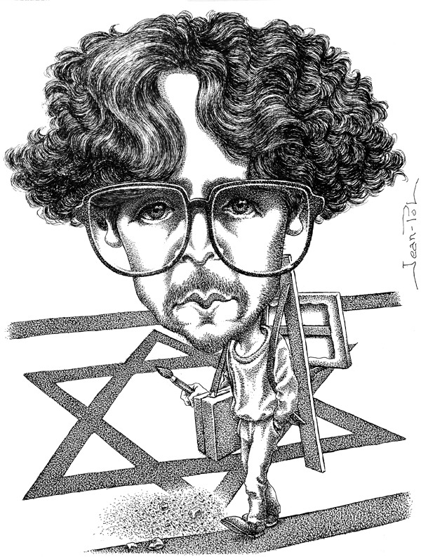 caricature deJérôme Chantreau par Jean-Pol d. Franqueuil