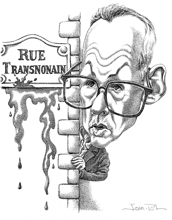 caricature deJérôme Chantreau par Jean-Pol d. Franqueuil