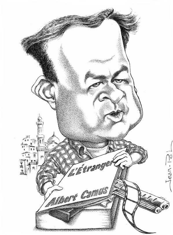 caricature de François Ozon par Jean-Pol d. Franqueuil